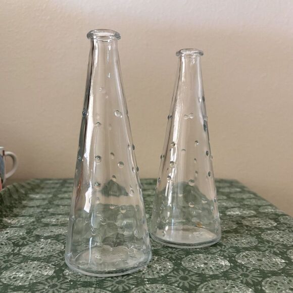 IKEA Other - 2 IKEA Bud Vases Bubble Glass Single-Stem Vtg 90s
